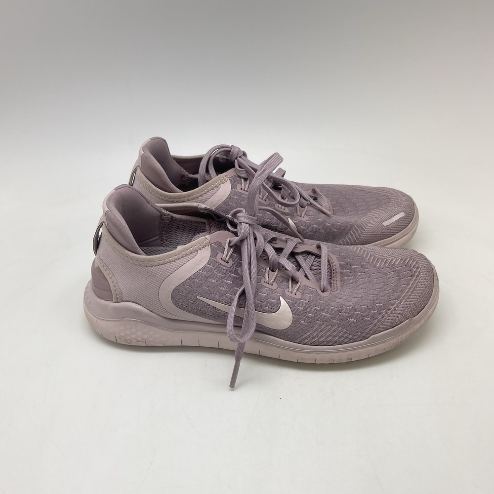 Nike Sneakers Womens 8 Free RN 2018 942837-600 Pink Running Athletic Gym Shoes